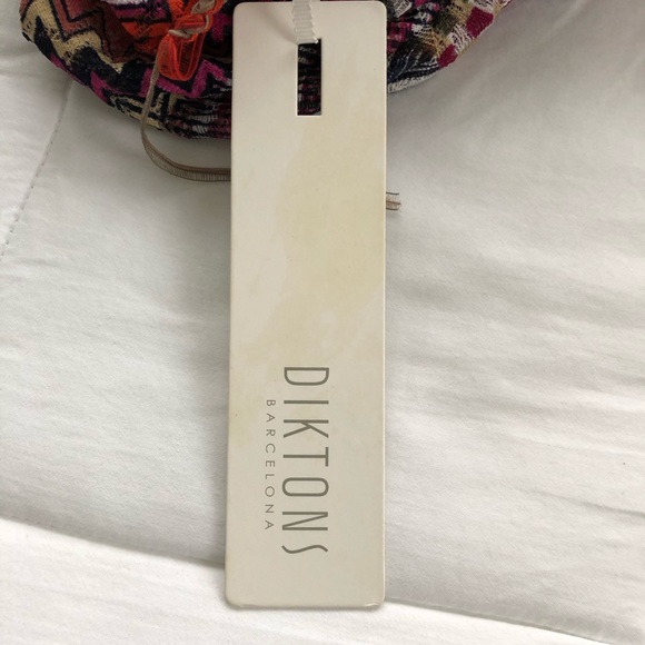 Diktons Barcelona Boho Top Blouse Size 6 - Picture 9 of 11